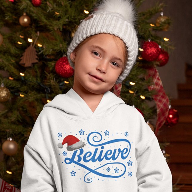 Christmas Believe Santa Claus - Santa Hat White (Creator Uploaded)