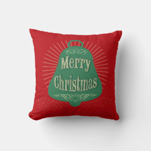 Christmas bell cushion