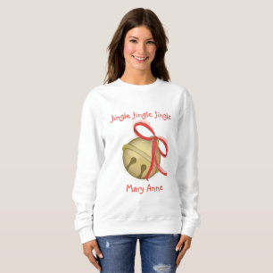 Christmas Bell Editable Women's Sweatshirt