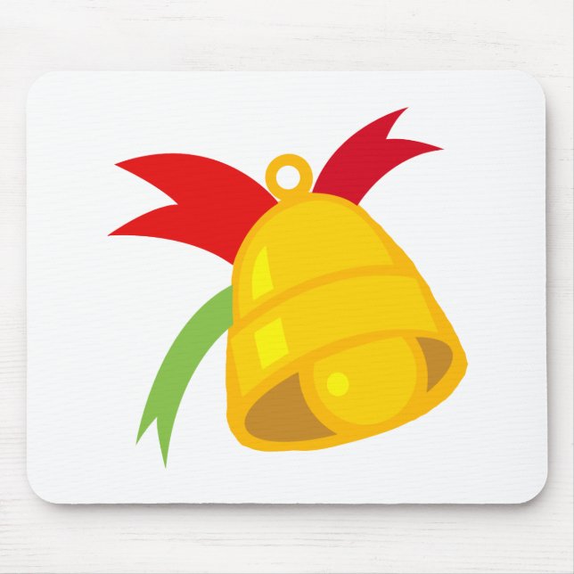 Christmas Bell Mouse Pad (Front)