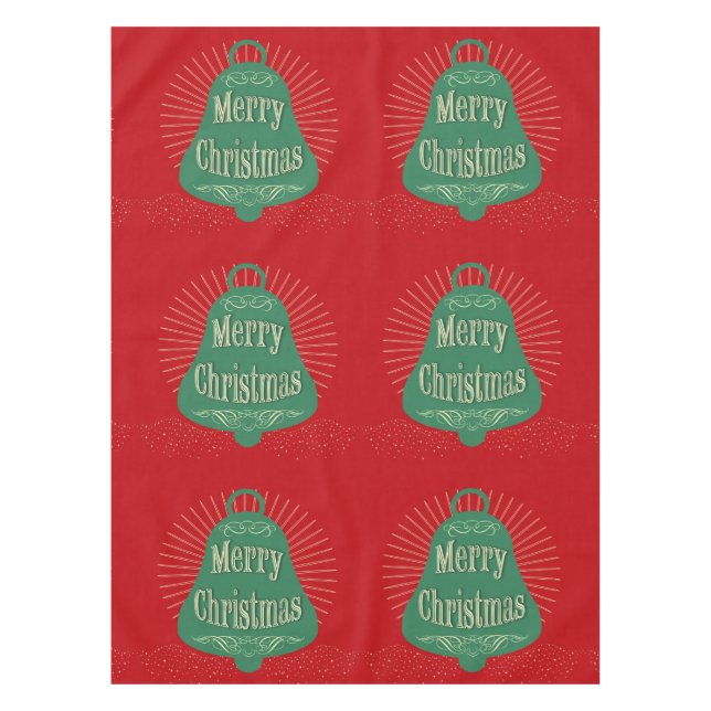 Christmas bell tablecloth (Front)