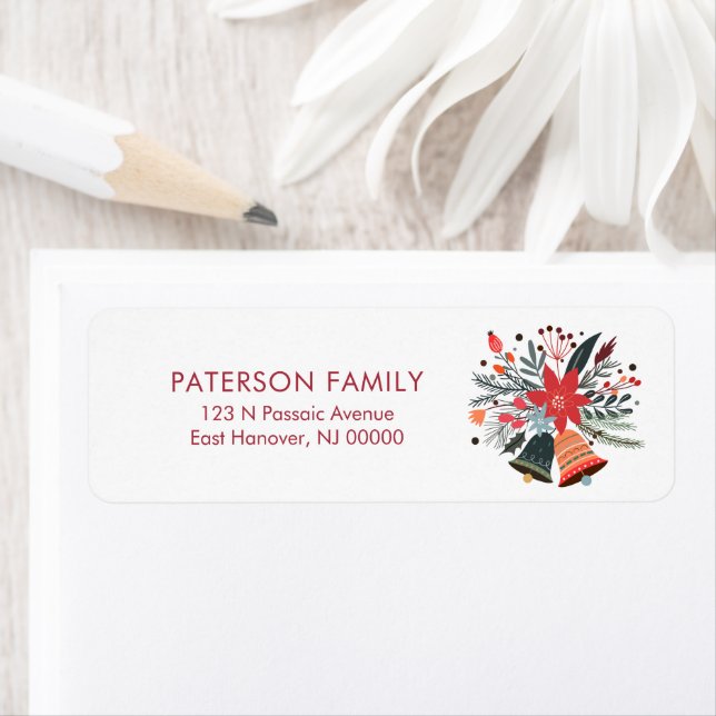 Christmas Bells and Flowers (Insitu)