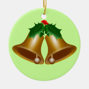 Christmas Bells Ceramic Tree Decoration