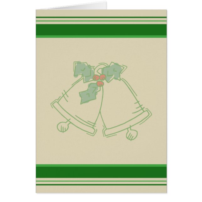 Christmas Bells Greeting Cards (Front)
