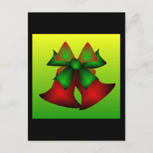 Christmas Bells Holiday Postcard