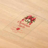 Christmas Bells & Holly Decoration Party
