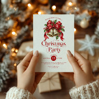 Christmas Bells & Holly Decoration Party