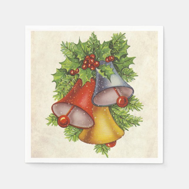Christmas Bells Napkin (Front)