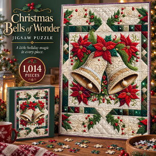 Christmas Bells of Wonder 1,014 Piece Puzzle