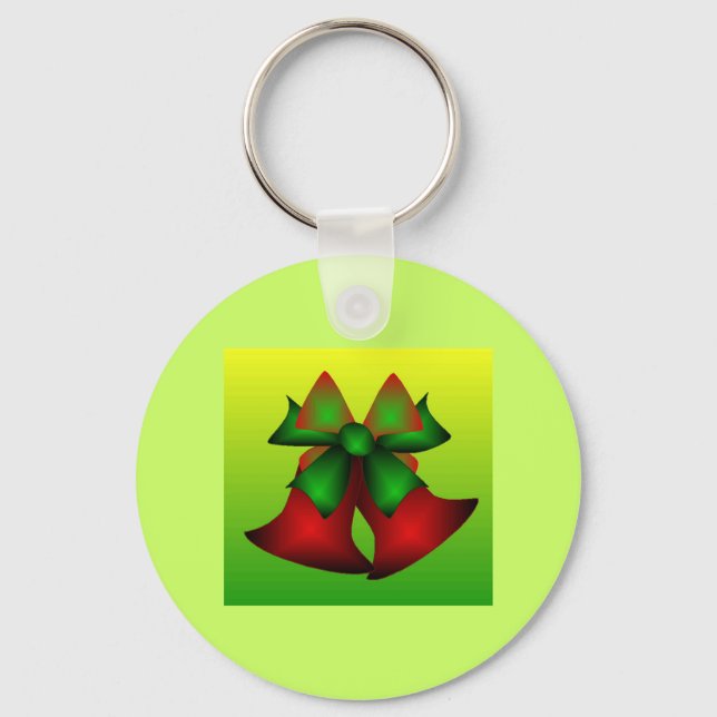 Christmas Bells V Key Ring (Front)