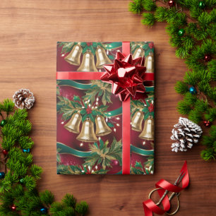 Christmas Bells Wrapping Paper
