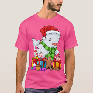 Christmas Beluga Whale Gift Kids Christmas Gift Me T-Shirt