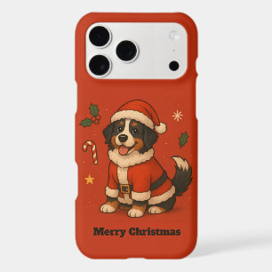 Christmas Bernse Dog Xmas Santa Bernese Mountain