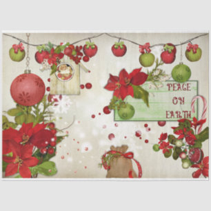 Christmas Berries Design Series 2 Tissue Paper