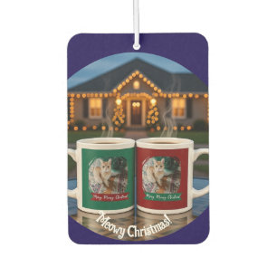 Christmas, Best Cat Ever , Cat Photo , Car Air Freshener