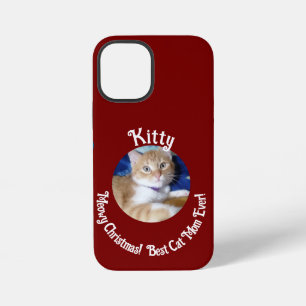 Christmas, Best Cat Ever , Cat Photo , iPhone 12 Mini Case
