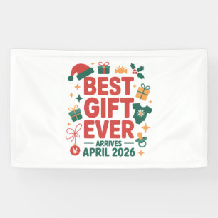 Christmas Best Gift Ever Arrives April 2026 Couple Banner