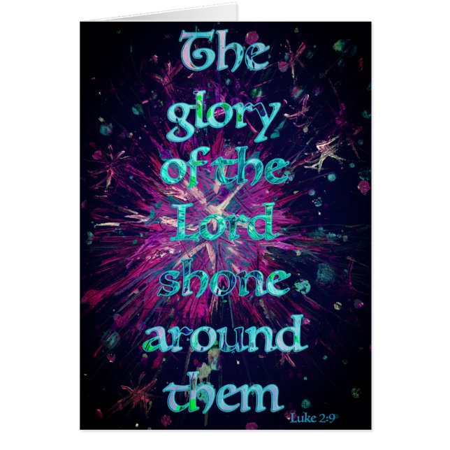 Christmas bible quote typography (Front)