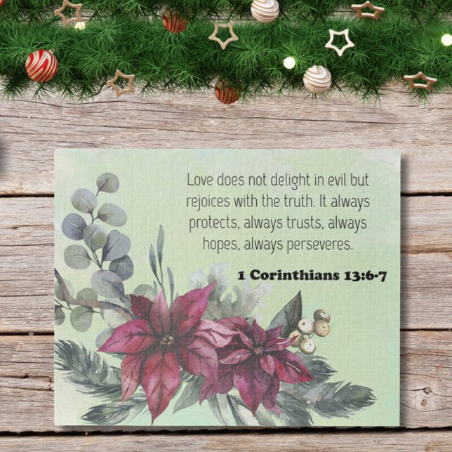 Christmas Bible verse Jigsaw Puzzle (Creator Uploaded)