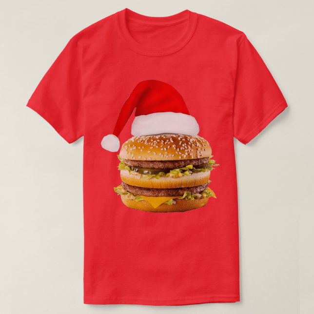 Christmas Big Mac  T-Shirt (Design Front)