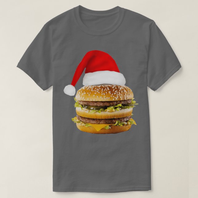 Christmas Big Mac  T-Shirt (Design Front)