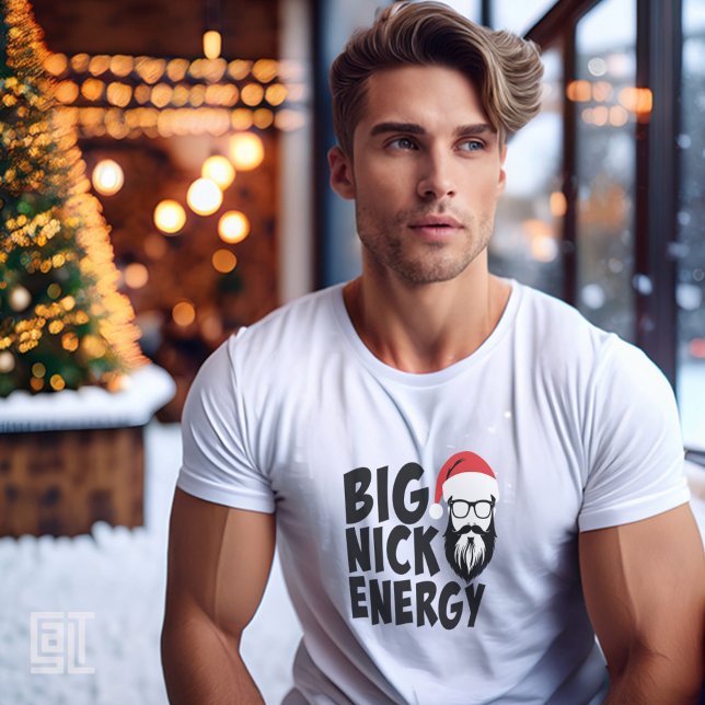Christmas Big Nick Energy T-Shirt (Creator Uploaded)