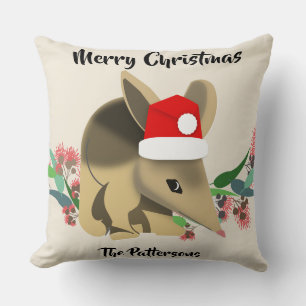Christmas Bilby Cushion