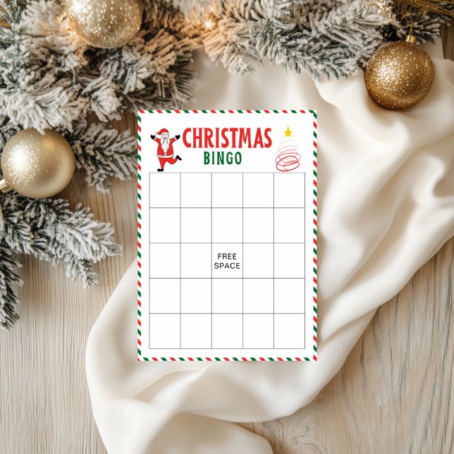 Christmas Bingo Cards | Kids Christmas Party Game (Christmas Bingo Cards | Kids Christmas Party Game Flyer)