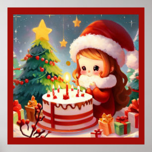 Christmas Birthday 1 Poster