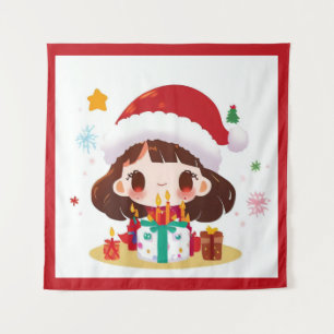 Christmas Birthday 2 Tapestry