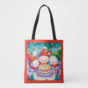 Christmas Birthday 6 Tote Bag