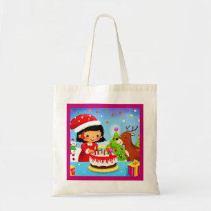 Christmas Birthday 7 Tote Bag