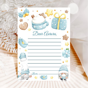 Christmas Birthday Capsule Note Message Card