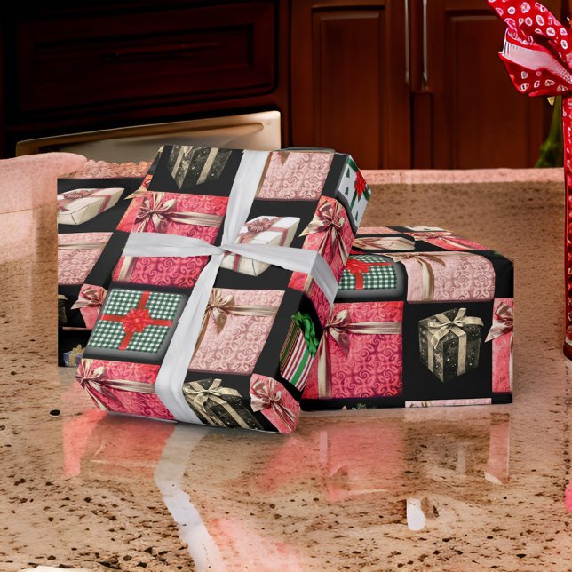Christmas Birthday Wrapping Paper (Creator Uploaded)