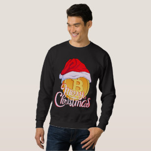 Christmas Bitcoin - Day Traders Gift Sweatshirt
