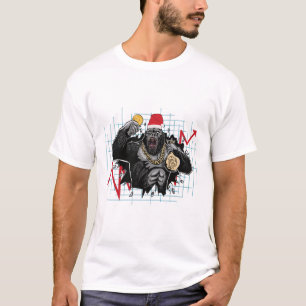 Christmas Bitcoin Stock Market T-Shirt
