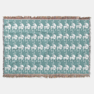 Christmas Blanket Holiday Reindeer Throw Blankets