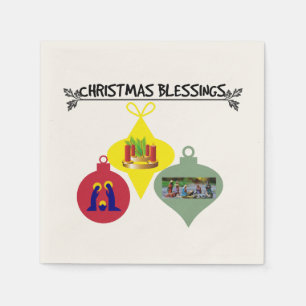Christmas Blessing Napkin