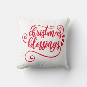 Christmas Blessings Cushion
