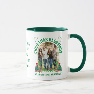 CHRISTMAS BLESSINGS FAMILY REUNION Matching Group  Mug