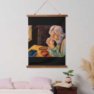CHRISTMAS BLESSINGS TO ALL HANGING TAPESTRY