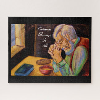 CHRISTMAS BLESSINGS TO ALL  JIGSAW PUZZLE