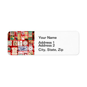 Christmas Block Advent Illustration Square Art