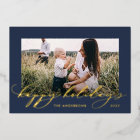 Christmas blue 1 photo botanical script