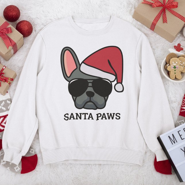Christmas Blue French Bulldog Sweatshirt (Creator Uploaded)