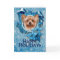 Christmas - Blue Snowflakes - Yorkshire Terrier