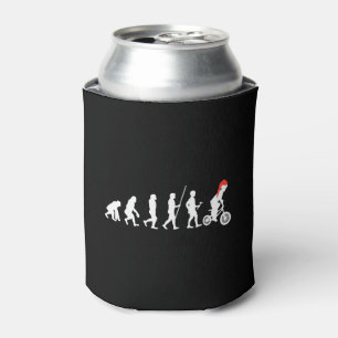 Christmas BMX Bikers Evolution Art Gift Ideas Can Cooler