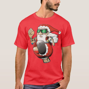 Christmas Bogan Santa T-Shirt