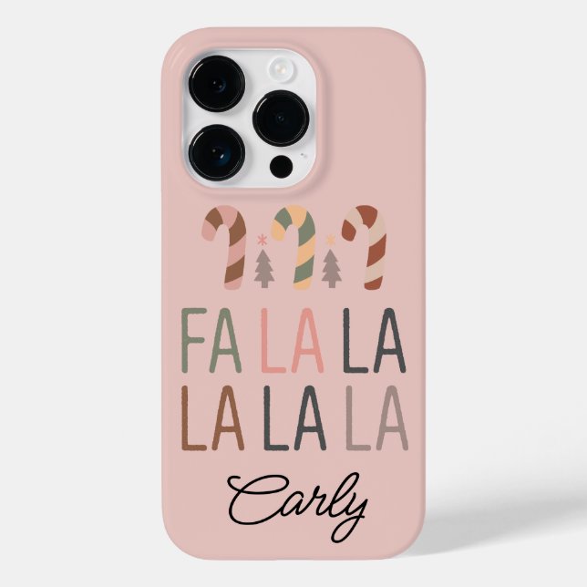 Christmas Boho Pink Case-Mate iPhone Case (Back)
