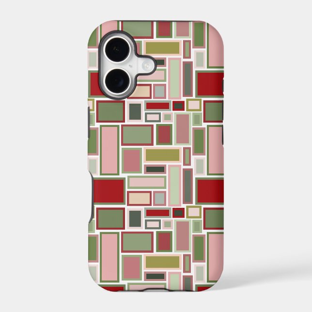 Christmas Boho Rectangles  (Back)